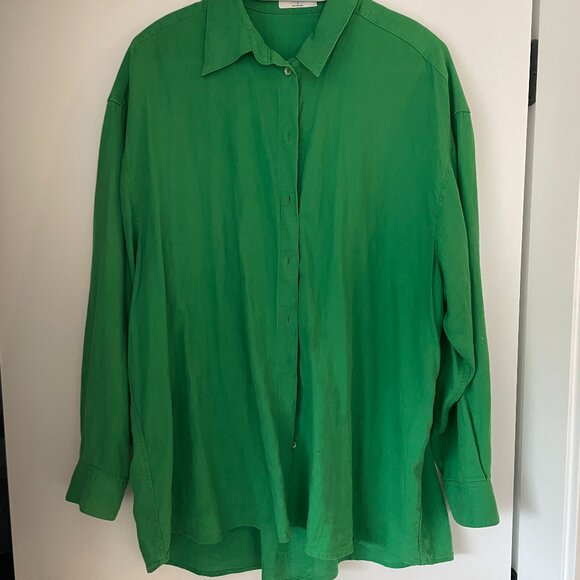 Babaton Linen Shirt - Picture 1 of 4